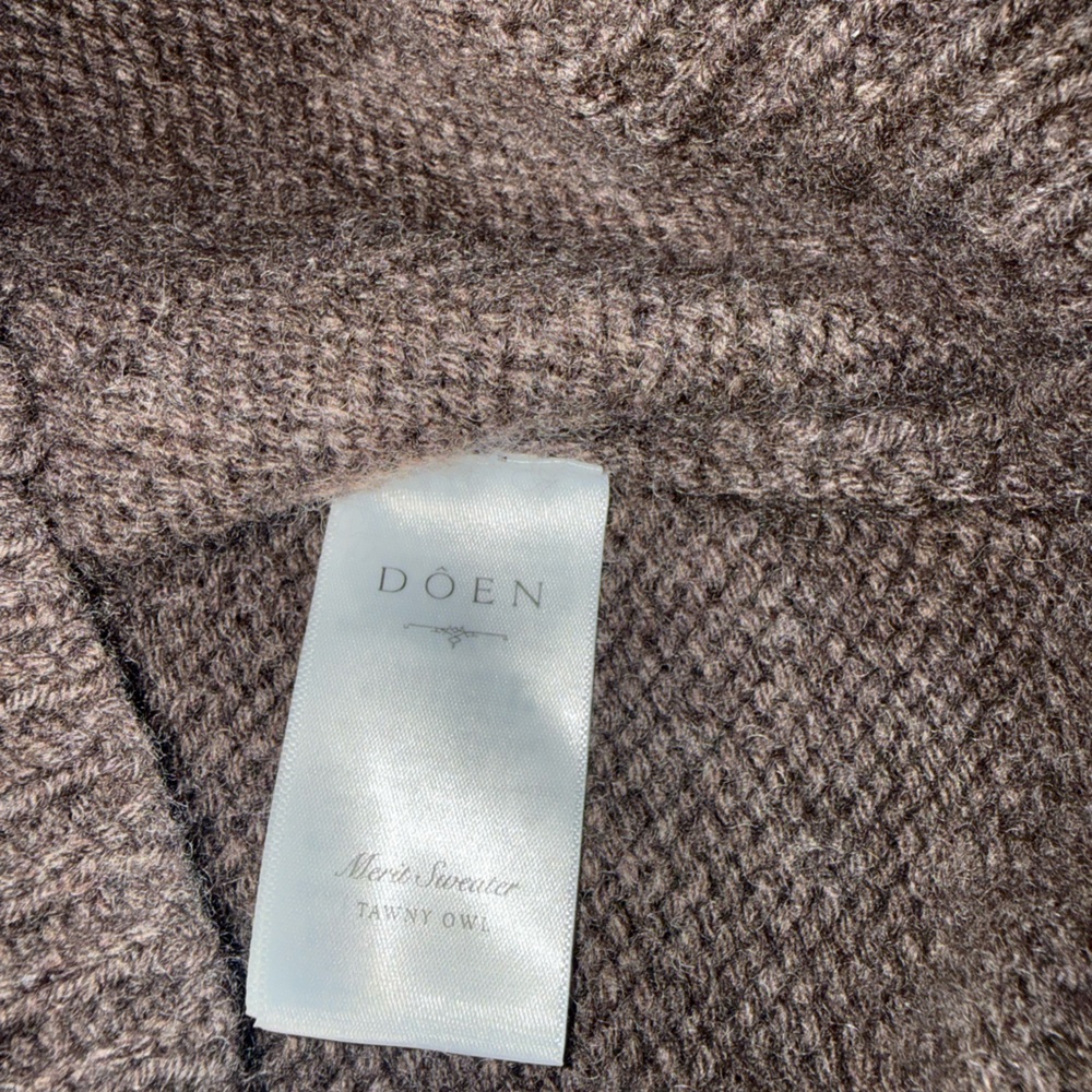 Doen Merit Sweater in Tawny Owl! - Picture 5 of 11